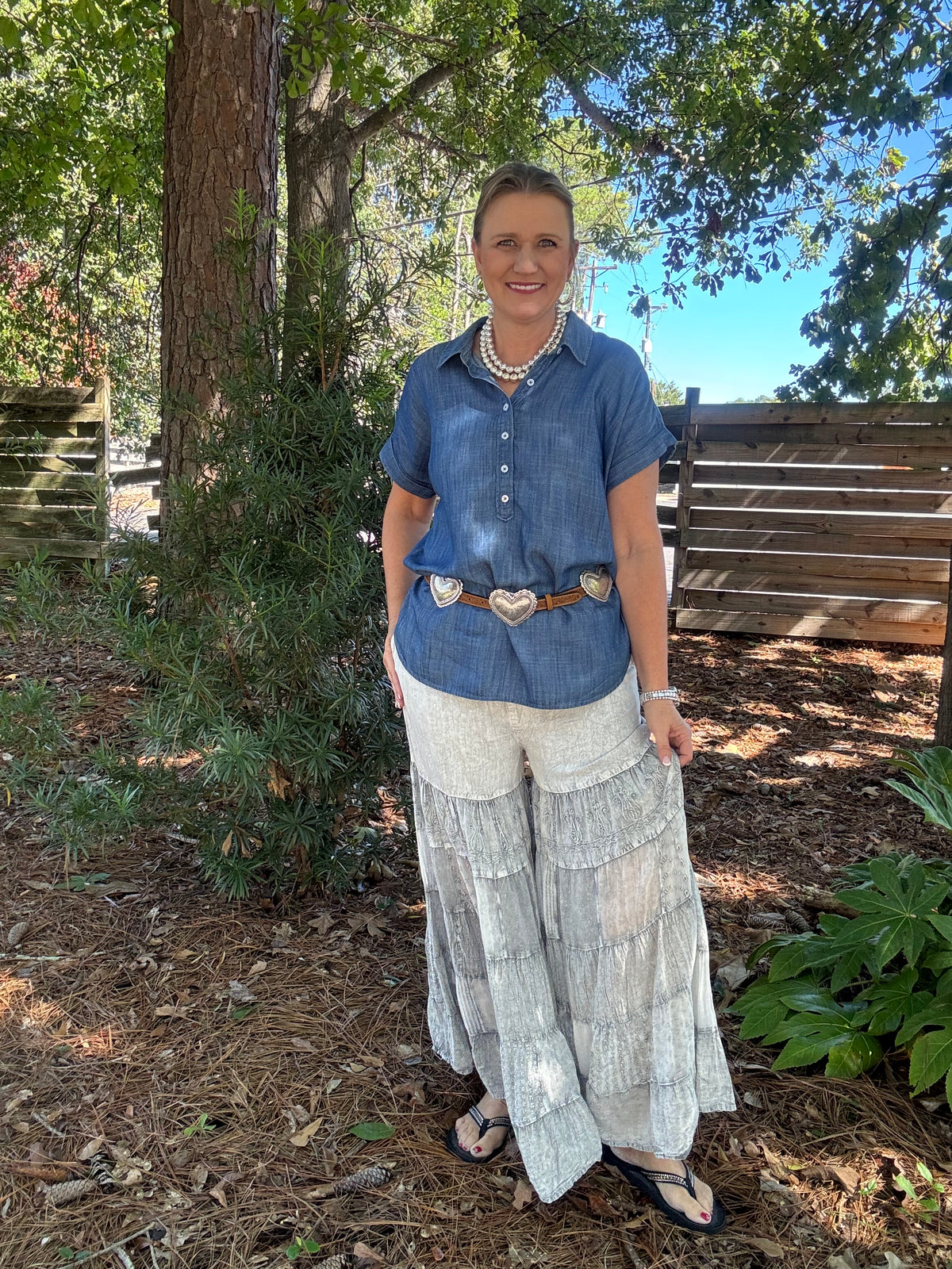 Boho Palazzo Pant