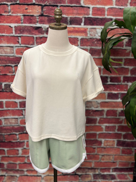 Soft Knit Bow Tee