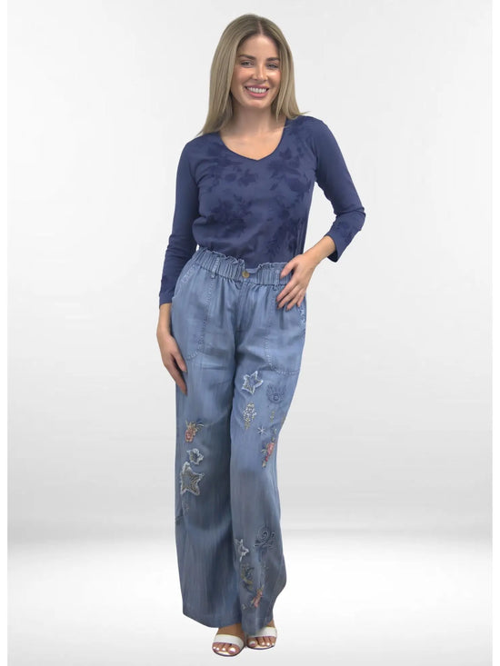 Adriana Pant Relaxed Pull-On Pants