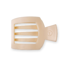 Load image into Gallery viewer, Square Flat Hair Clip | Medium | Almond Beige
