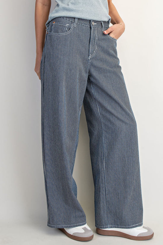 Striped Vintage Inspired Jeans