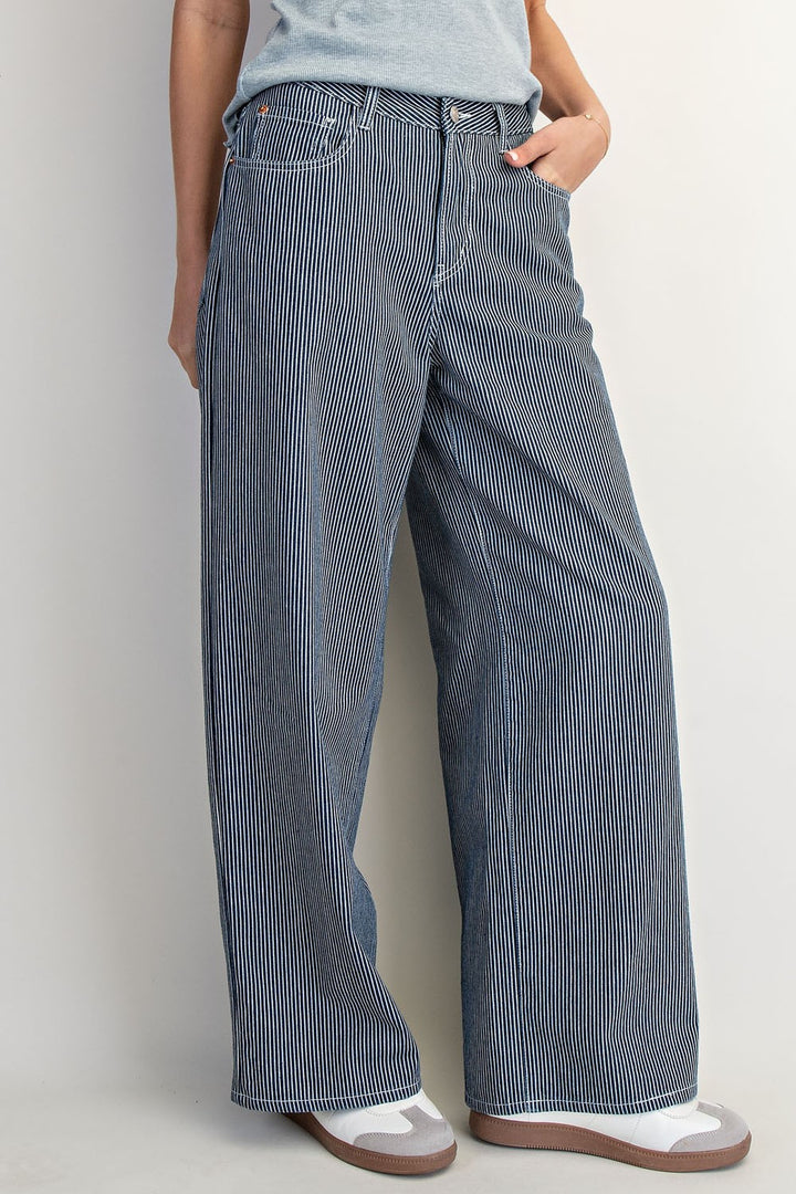 Striped Vintage Inspired Jeans