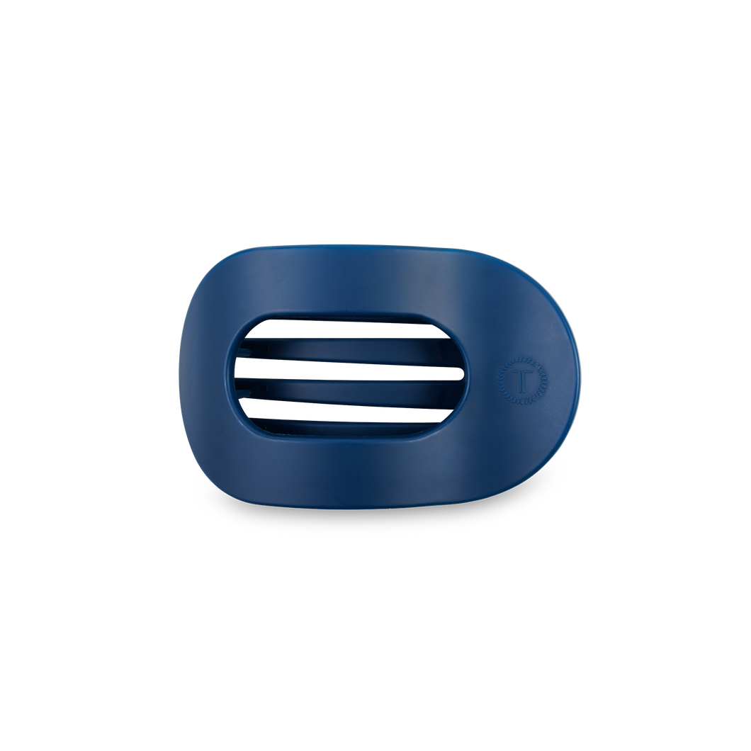 Round Flat Hair Clip | Small | Midnight Rain