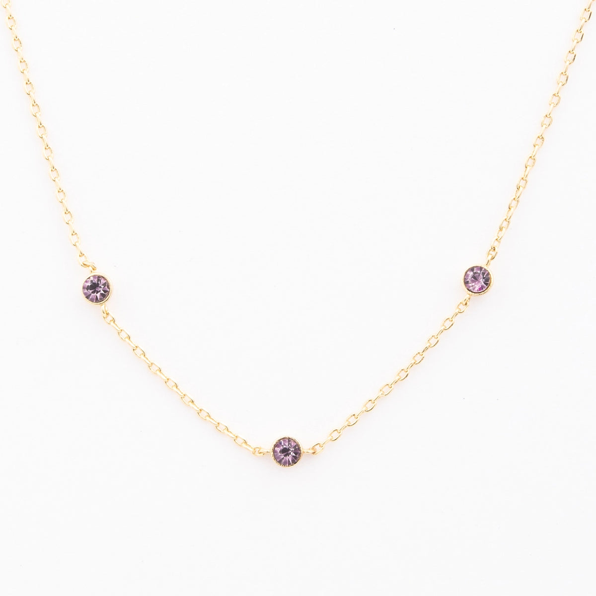 Kristina Birthstone Necklaces