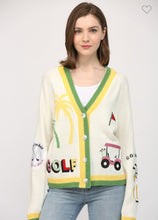 Load image into Gallery viewer, Golf Embroidered Patch Sweater
