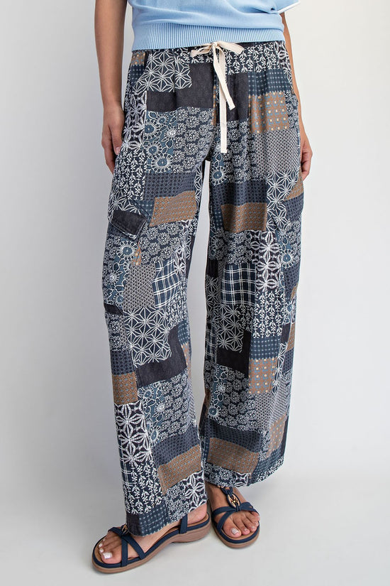 Cocoon Baggy Barrel Leg Cargo Pants