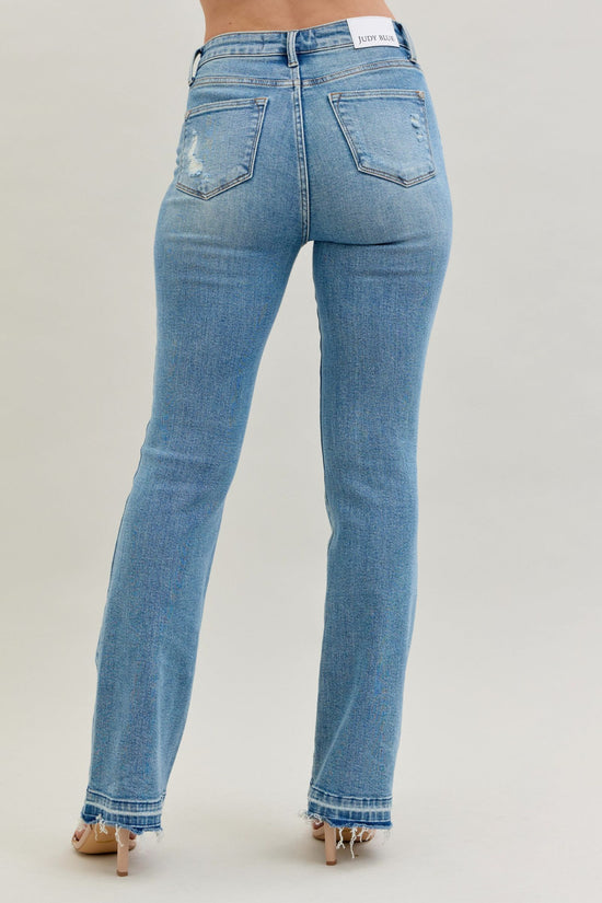 Judy Blue MR Destroy & Released Hem Bootcut