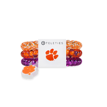 Load image into Gallery viewer, Spiral Hair Coils | Small | Go Tigers! Hair Ties
