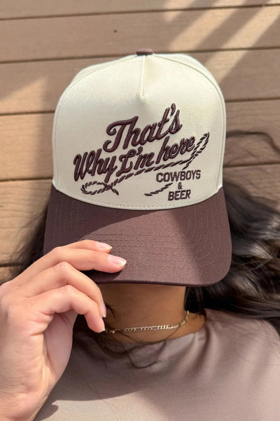 Puff Embroidered Trucker Hat