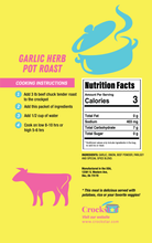 Load image into Gallery viewer, Garlic Herb Pot Roast 
