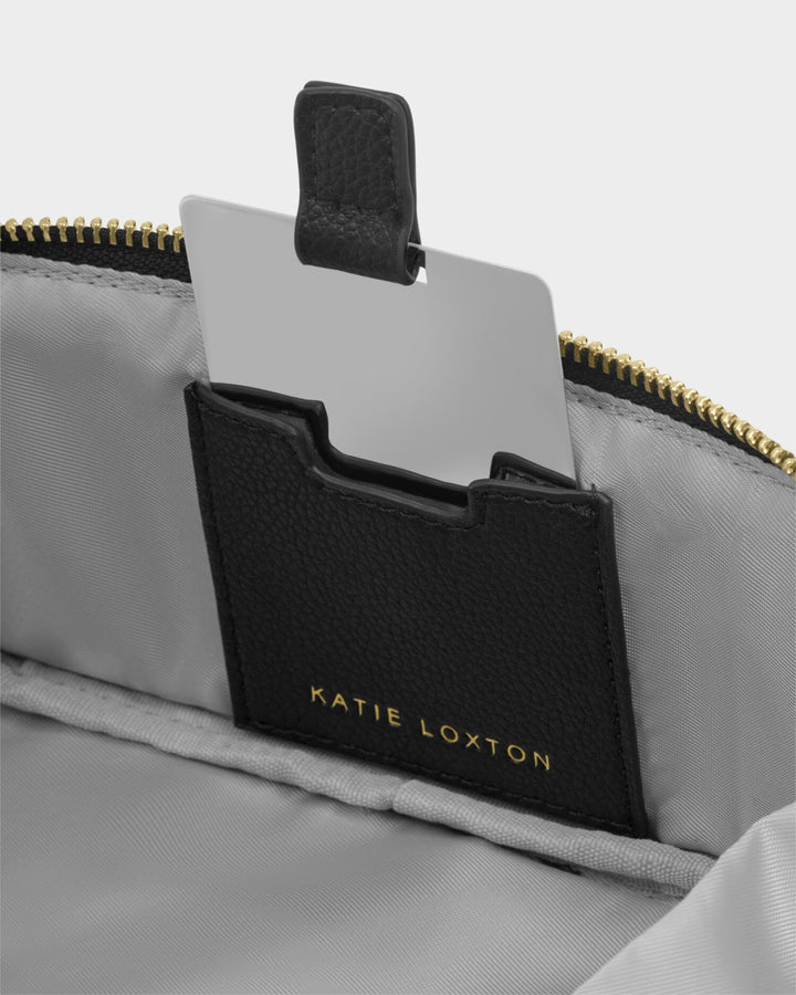 Fold Out Mirror Makeup Bag