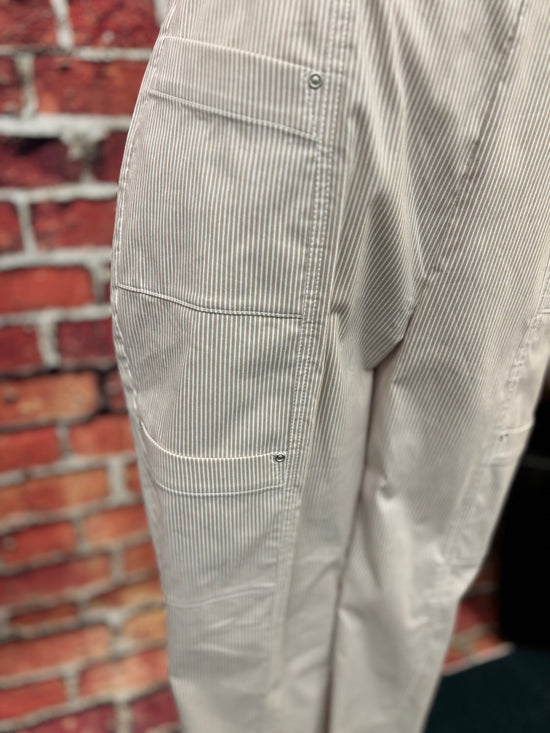 Cool Tech Stripe Seaside Capri Pant