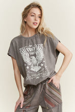 Load image into Gallery viewer, Mineral Washed Graphic Tee
