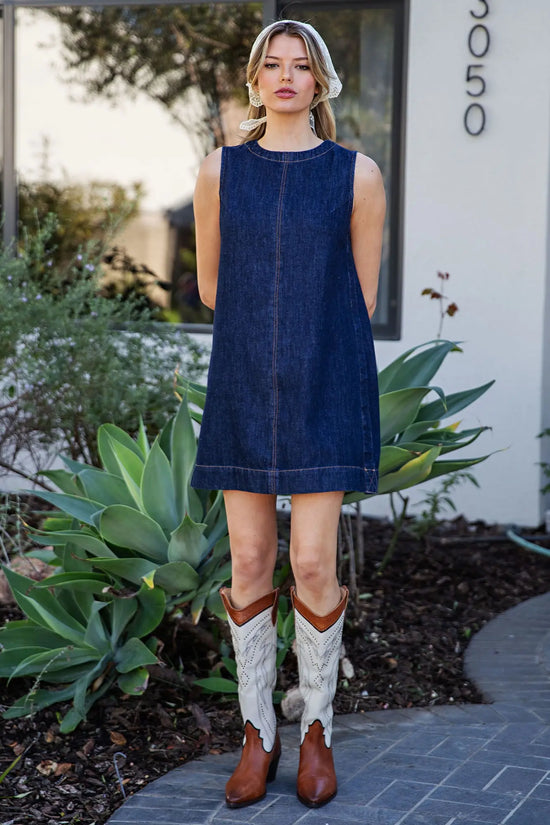 Blue Jean Baby Dress