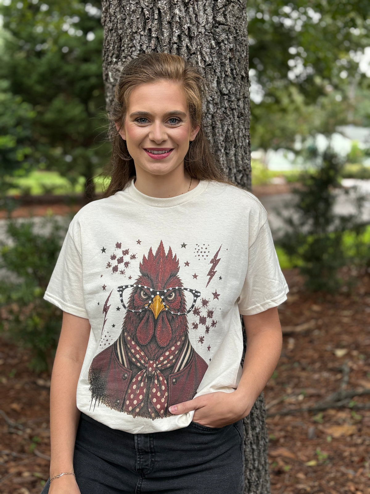 Game Day Rhinestone Animal Tee