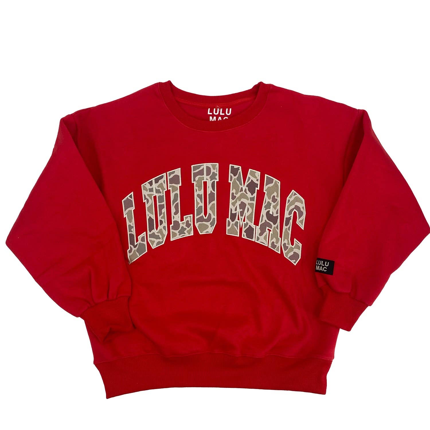 Lulu Mac Long Sleeve Crew Neck Sweatshirt