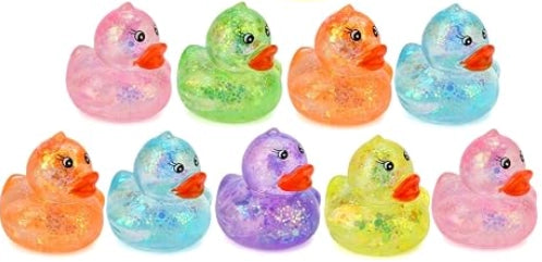Small Glitter Duck Squishy