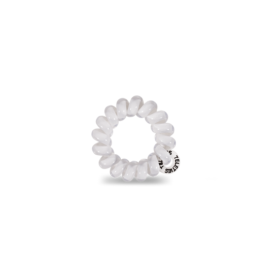Spiral Hair Coils | Tiny | Coconut White Hair Ties