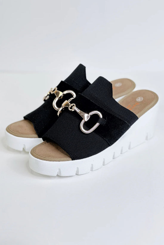 Bernie Mev Buckle Wedge *FINAL SALE*
