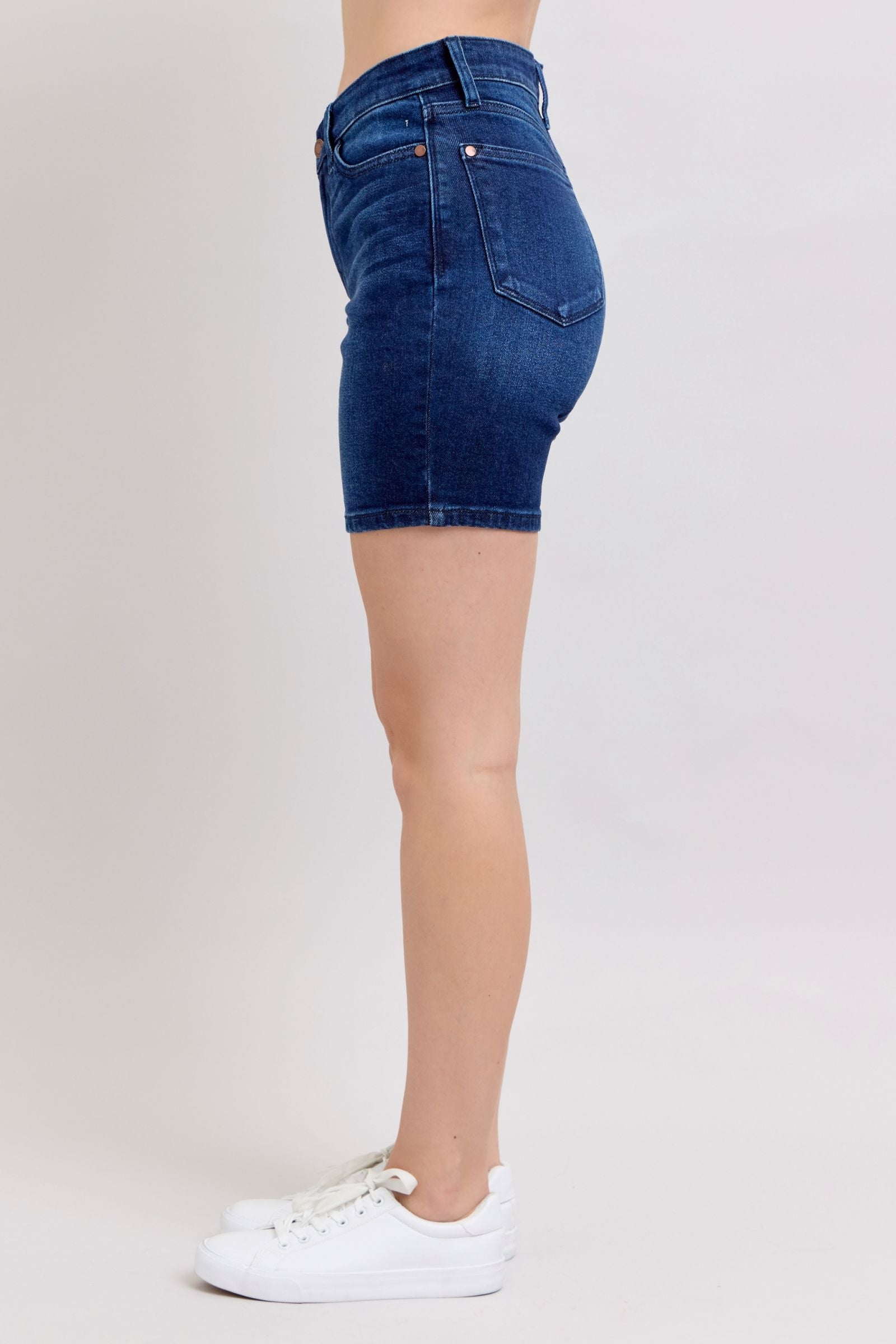 Judy Blue High Waist V-Front Bermuda *FINAL SALE*