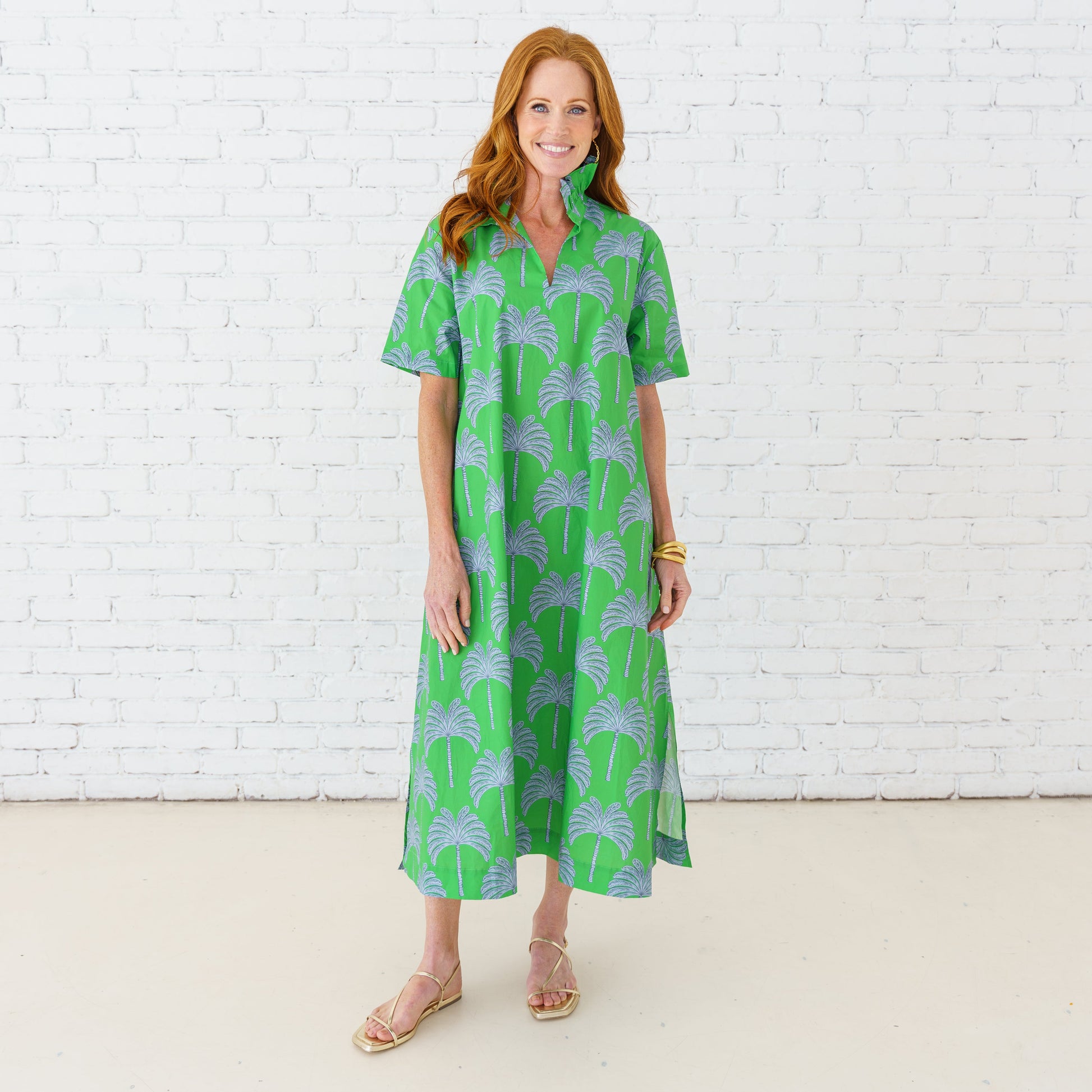 Georgia Palm Dress