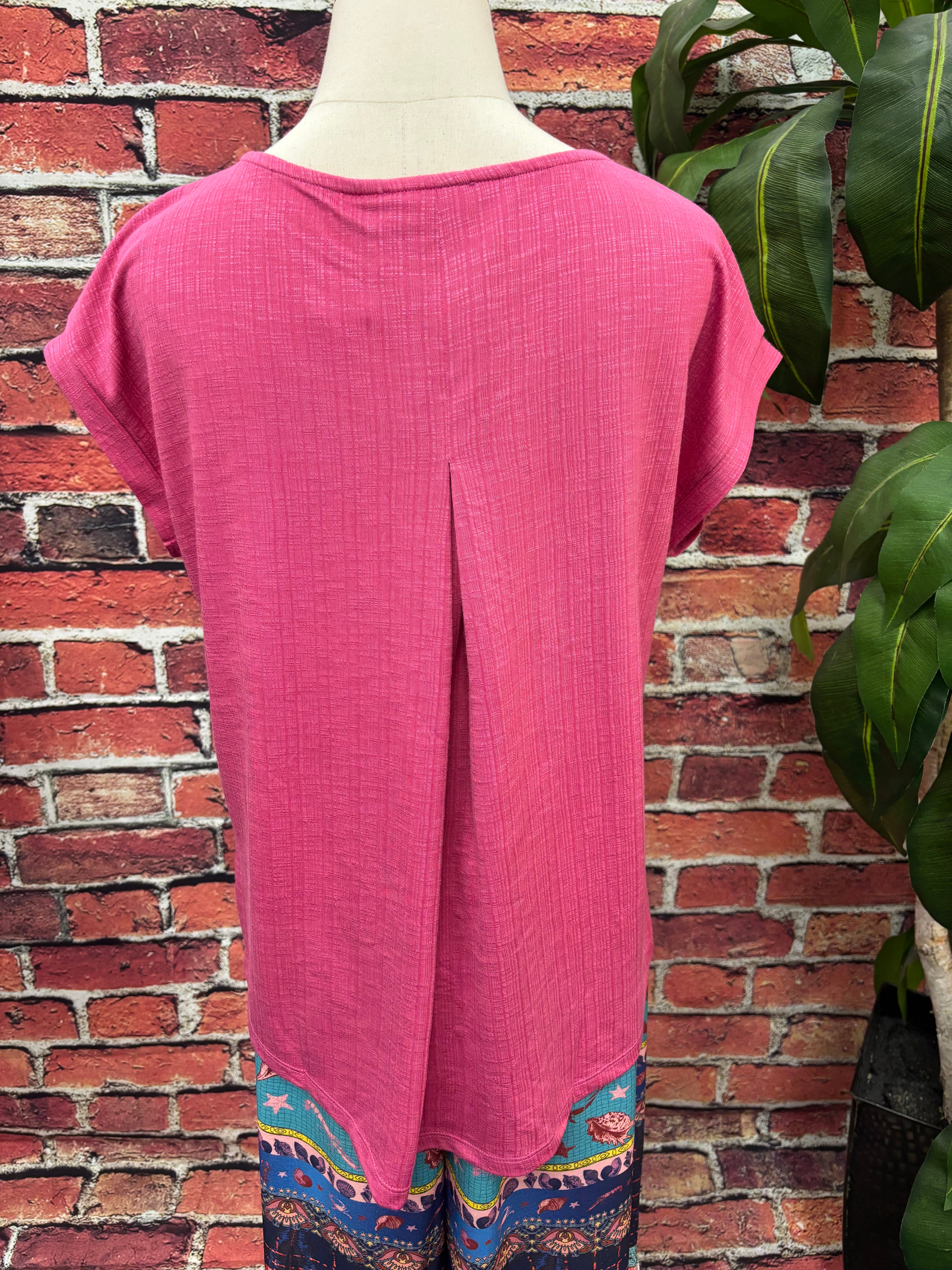 Easy Breezy Pintuck Tee