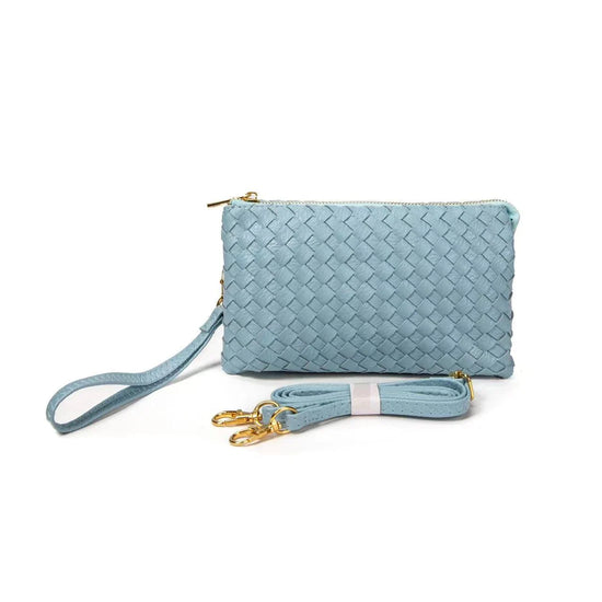 Kathy Woven 3 Compartment Handbag