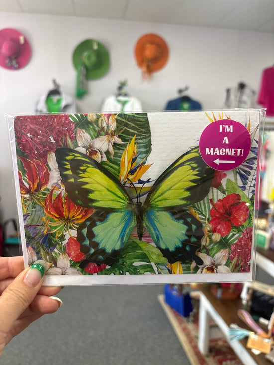 Magnet Butterfly Gift Card