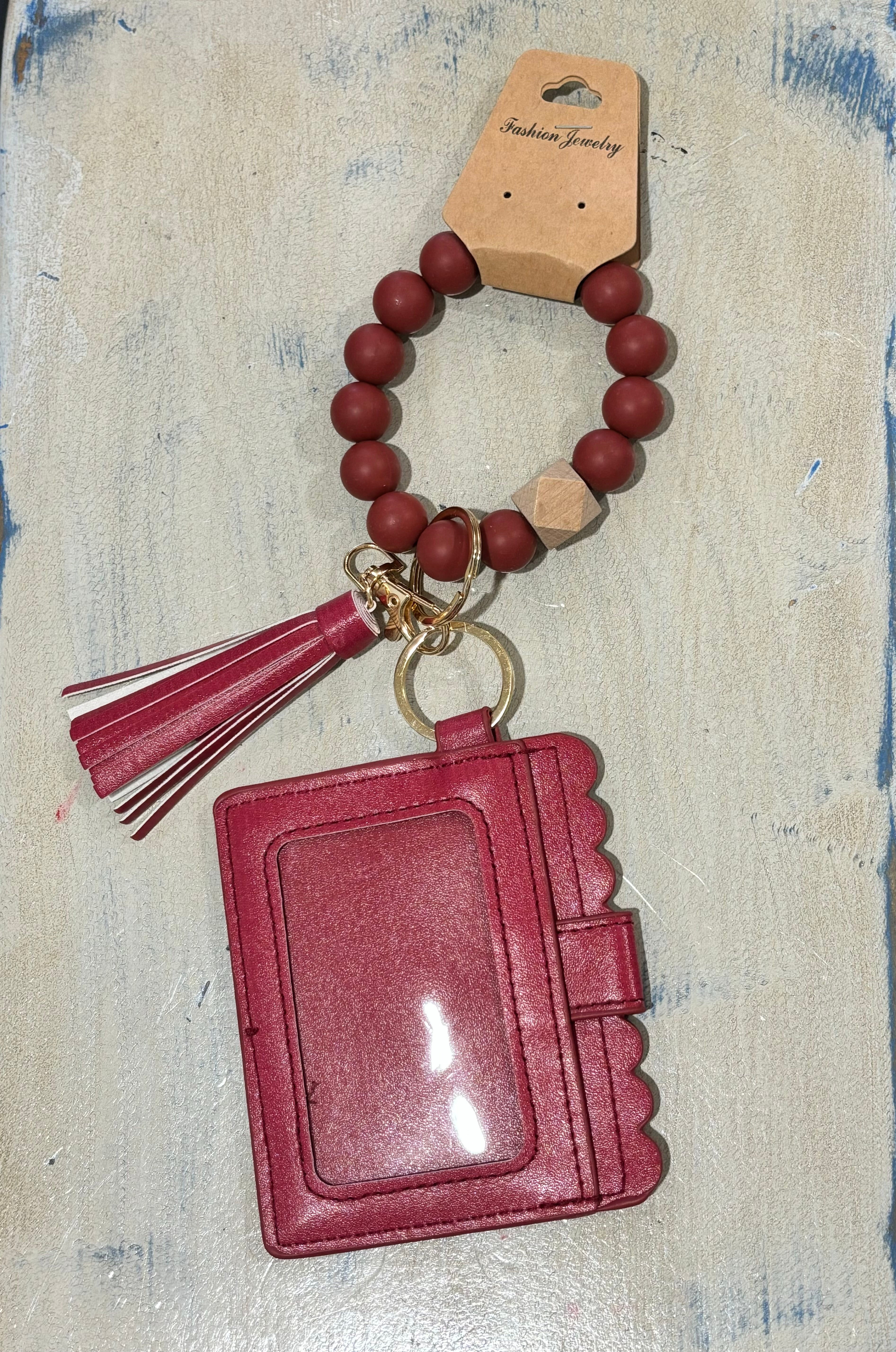 Silicone Keychain & Card Holder