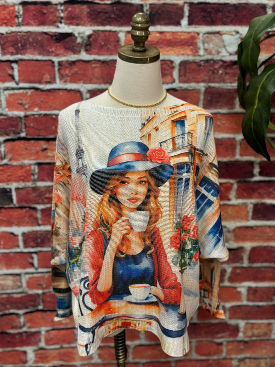 Made in Italy Artistic Lightweight Sweater