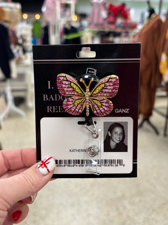 Rhinestone Badge Holders