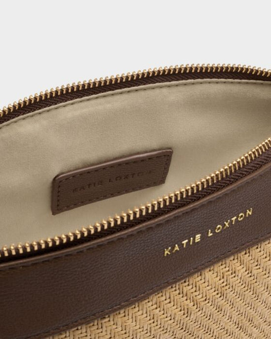 Wristlet Raffia Clutch