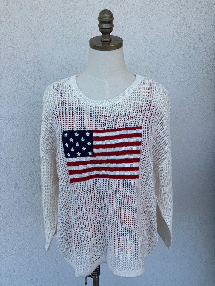 Coastal Freedom Knit Sweater