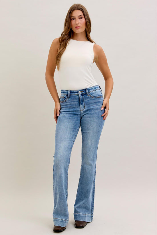 Judy Blue Mid Rise Flare