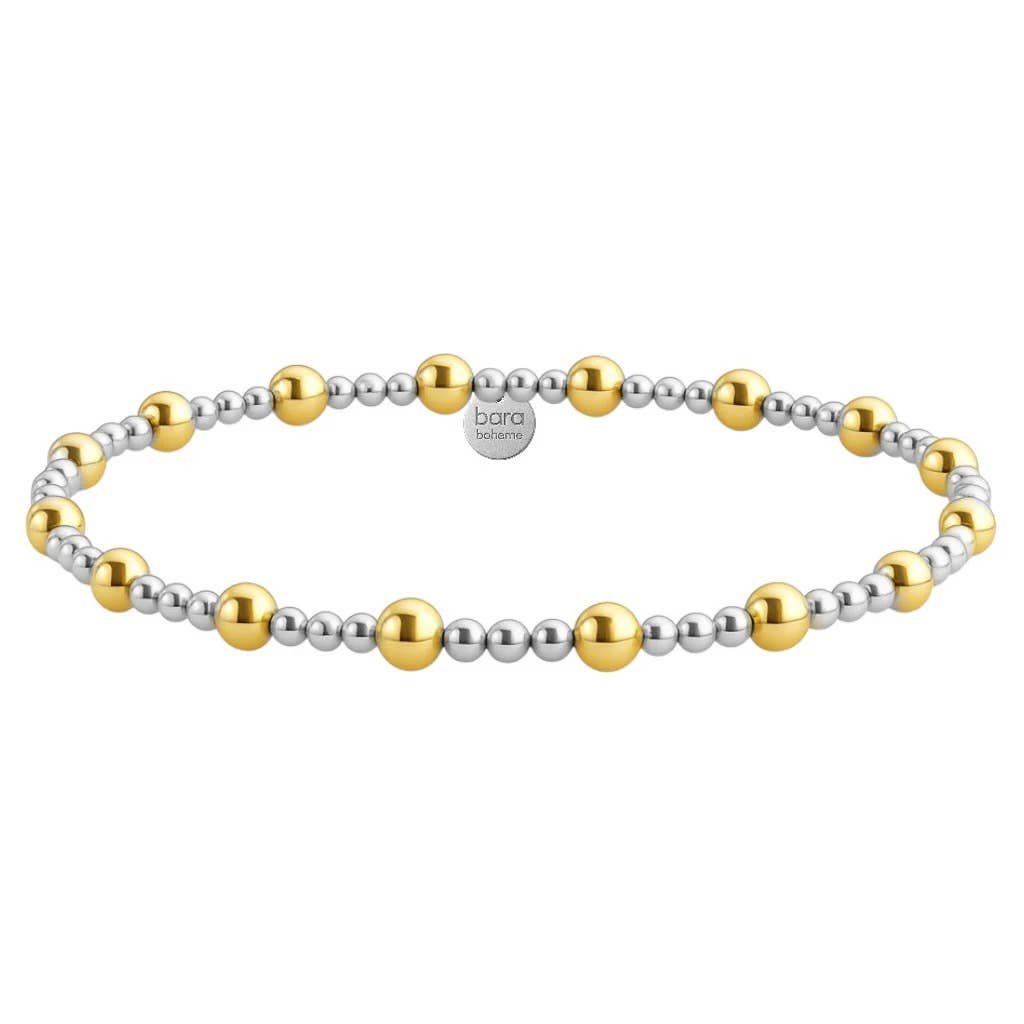 Angelina | Gold Filled Beaded Bracelet