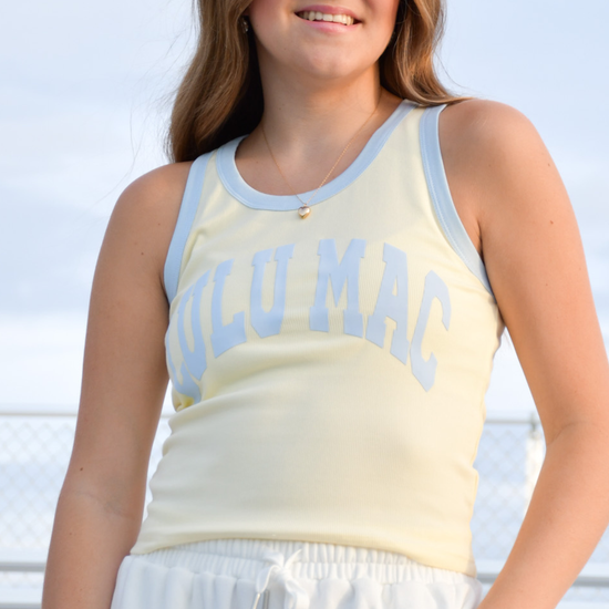 Lulu Mac Lettered Tank