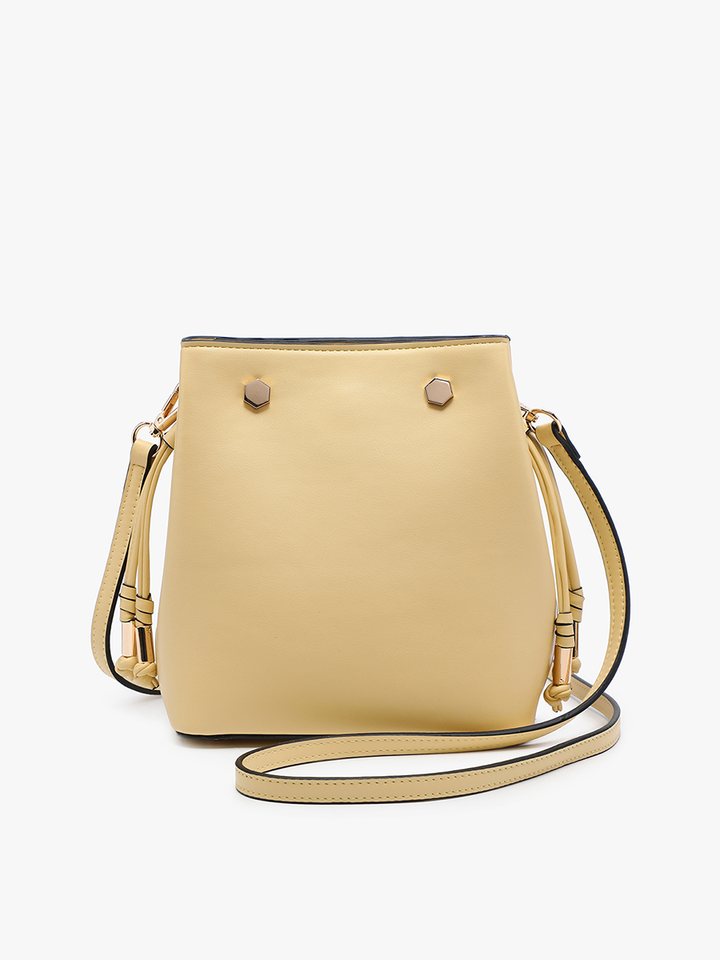 Rain Straw Woven Mini Bucket Bag