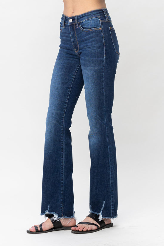 Judy Blue Mid-Rise Non Distressed Hem Bootcut *FINAL SALE*