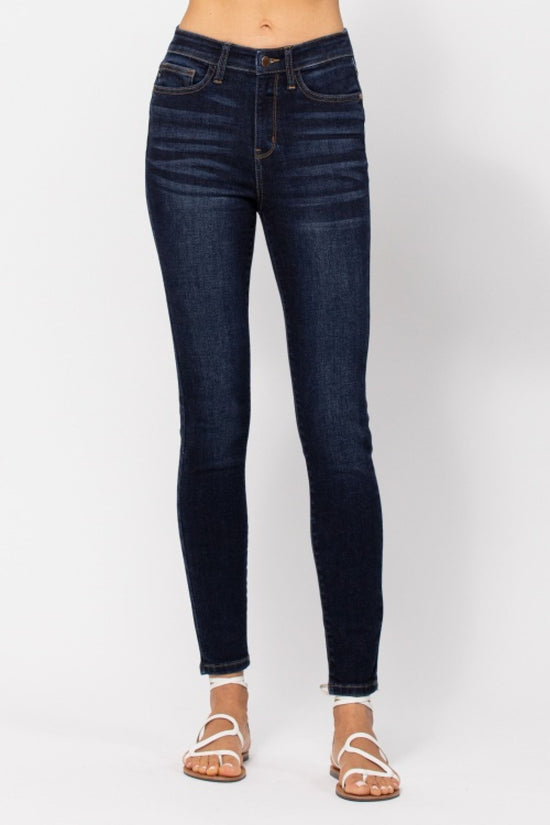 Judy Blue HIGH-WAIST SKINNY WITH HANDSANDING *FINAL SALE*
