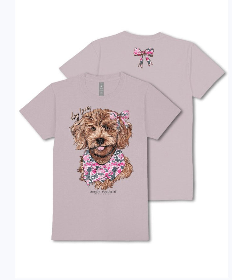 Dog Camo Short Sleeve Tee