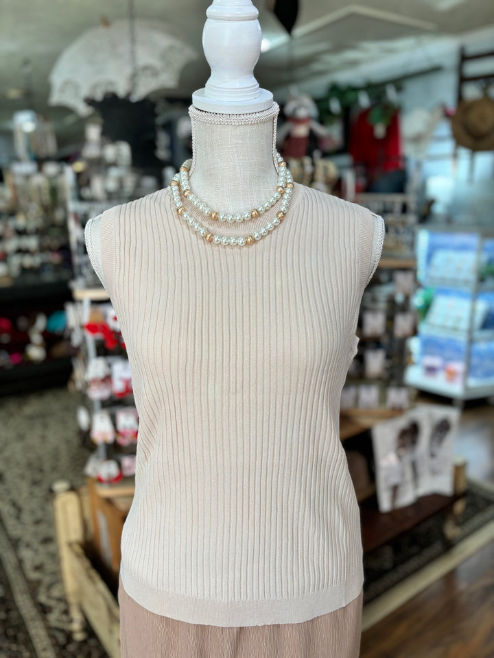 Laura Ribbed Tank *FINAL SALE*