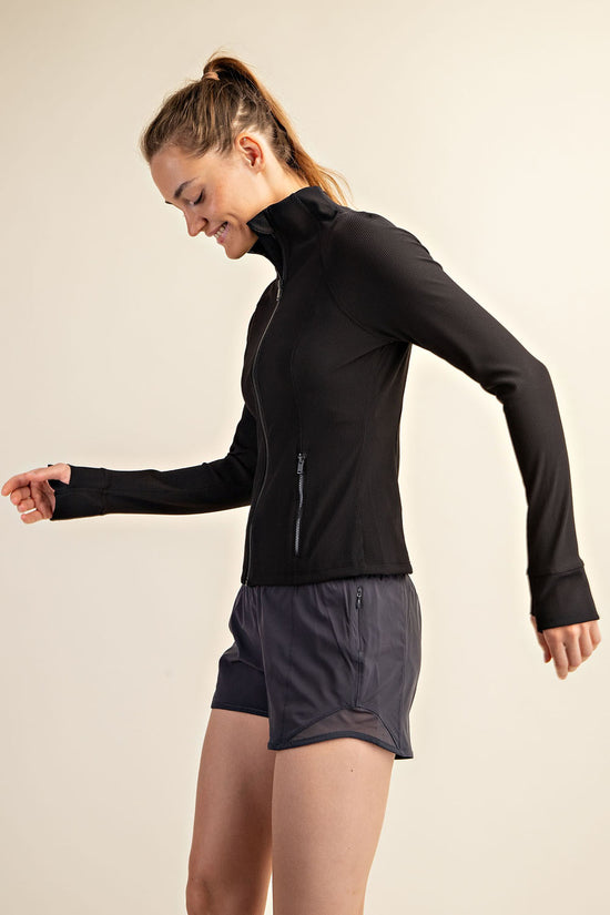 Ivy Nylon Rib Jacket