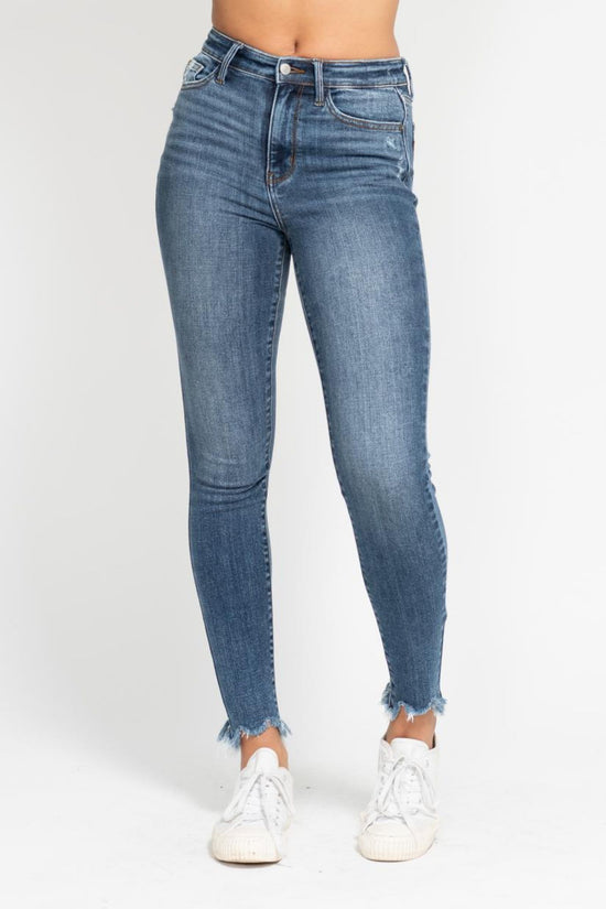 Judy Blue HW Skinny W/Destroy