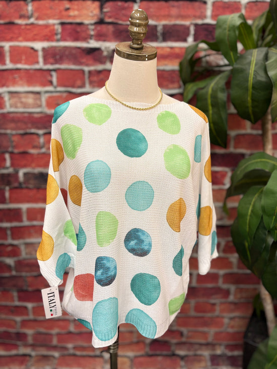 Made in Italy Artistic Lightweight Sweater