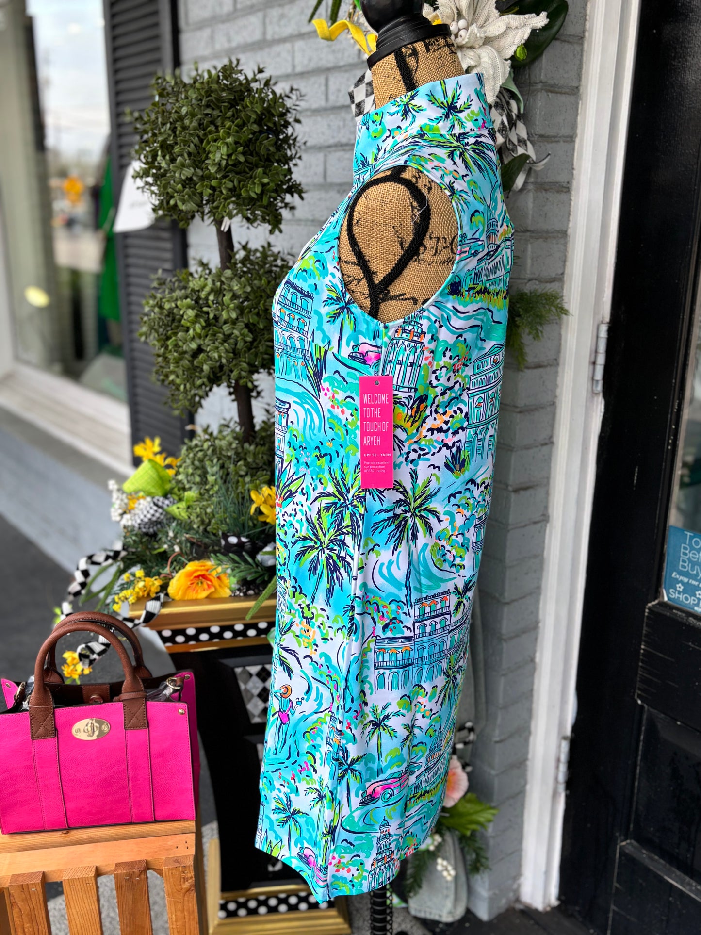 Carla Mock Neck Dress
