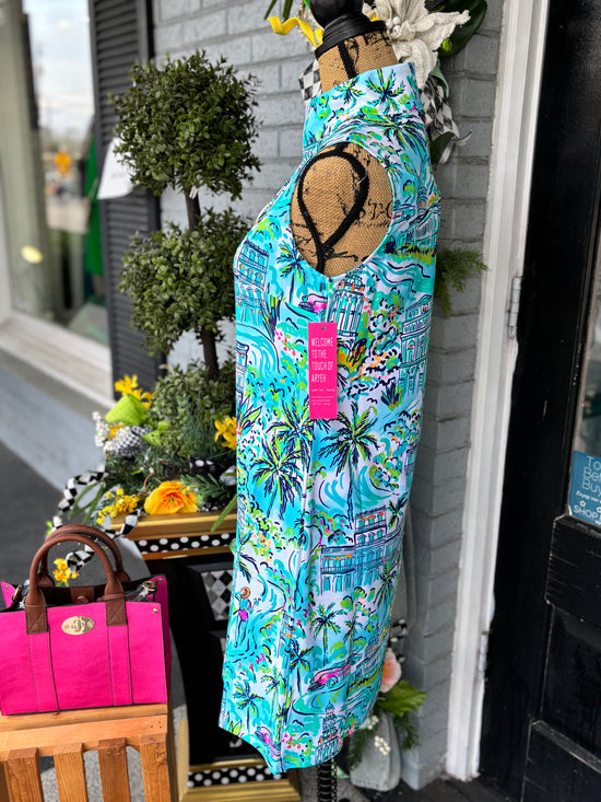 Carla Mock Neck Dress