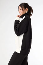 Load image into Gallery viewer, Hilarie Zip Front Sweatshirt
