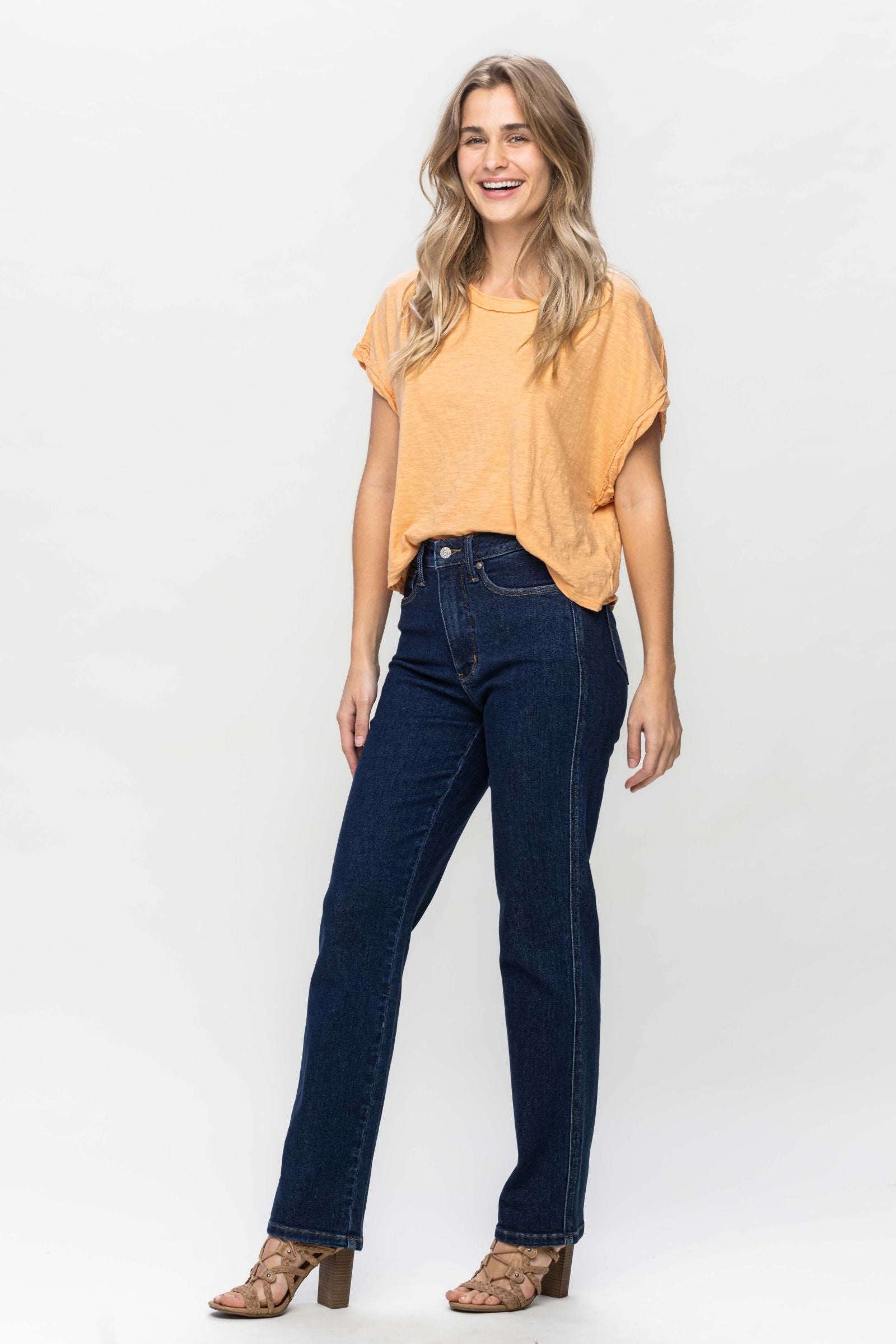 Judy Blue High Waist Tummy Control Classic Straight