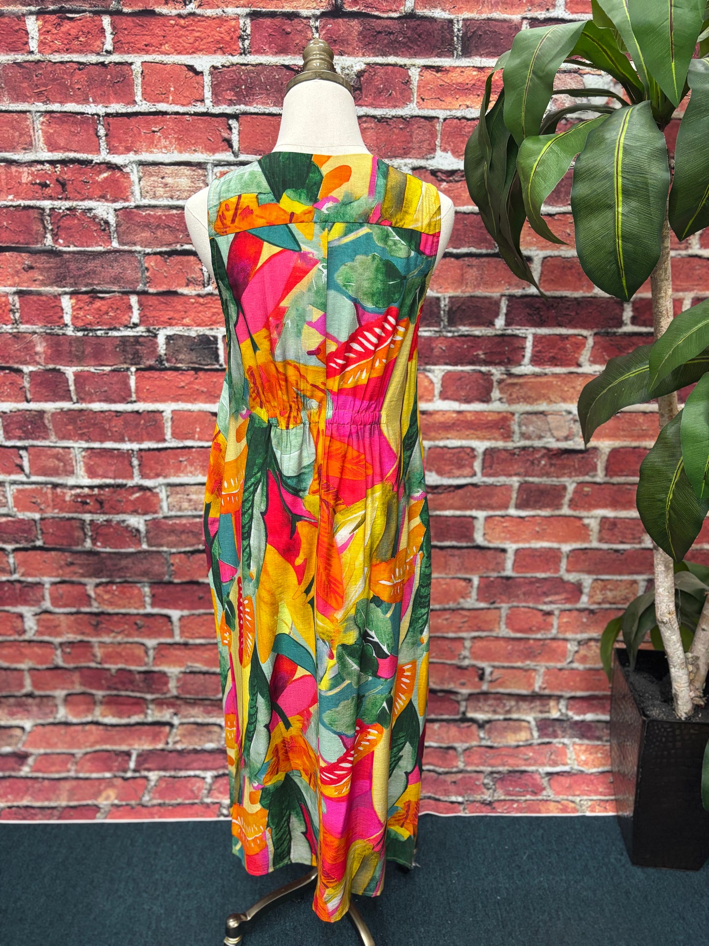 Amelia Pleated Midi Dress