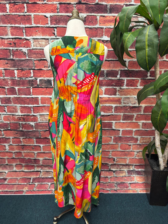 Amelia Pleated Midi Dress
